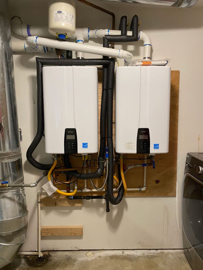 Water heater controls