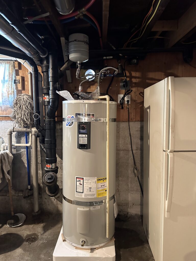 Large Water tank in Basement