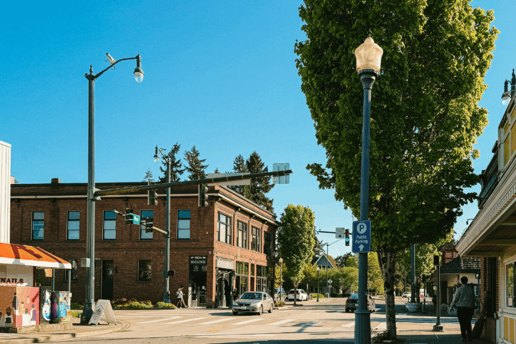 Downtown Redmond, WA